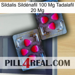 Sildalis Sildénafil 100 Mg Tadalafil 20 Mg 15